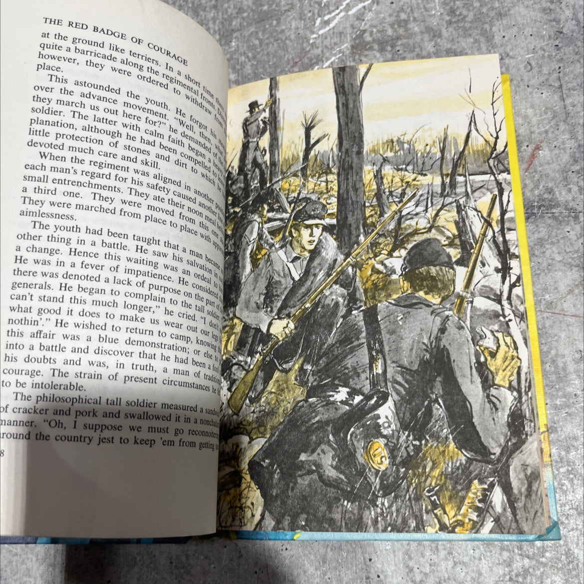 the red badge of courage book, by Stephen Crane, 1970 Hardcover image 4