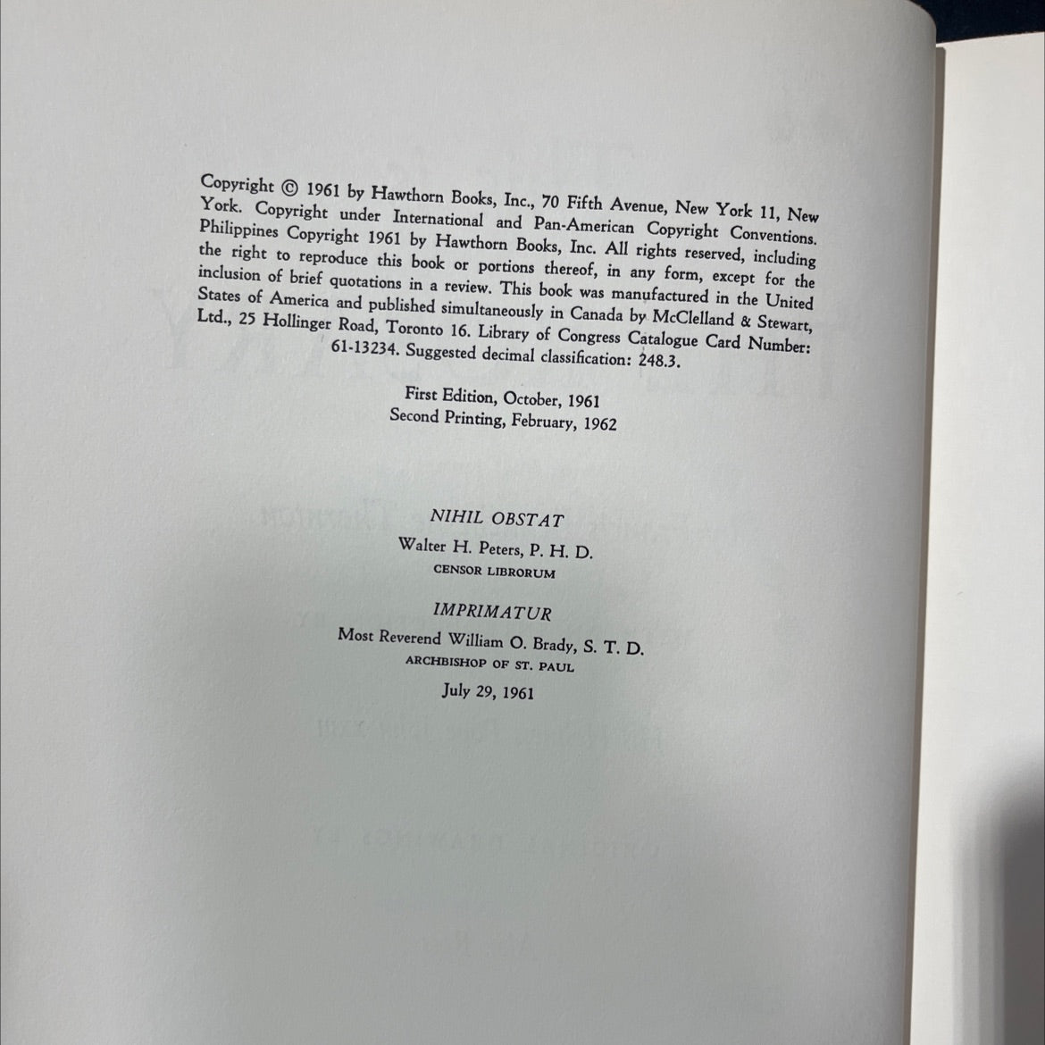 the rosary book, by Francis Beauchesne Thornton, 1961 Hardcover image 3