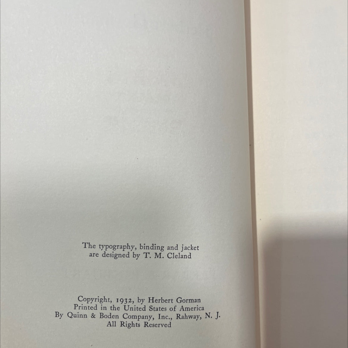 the scottish queen book, by herbert gorman, 1932 Hardcover, Antique image 3