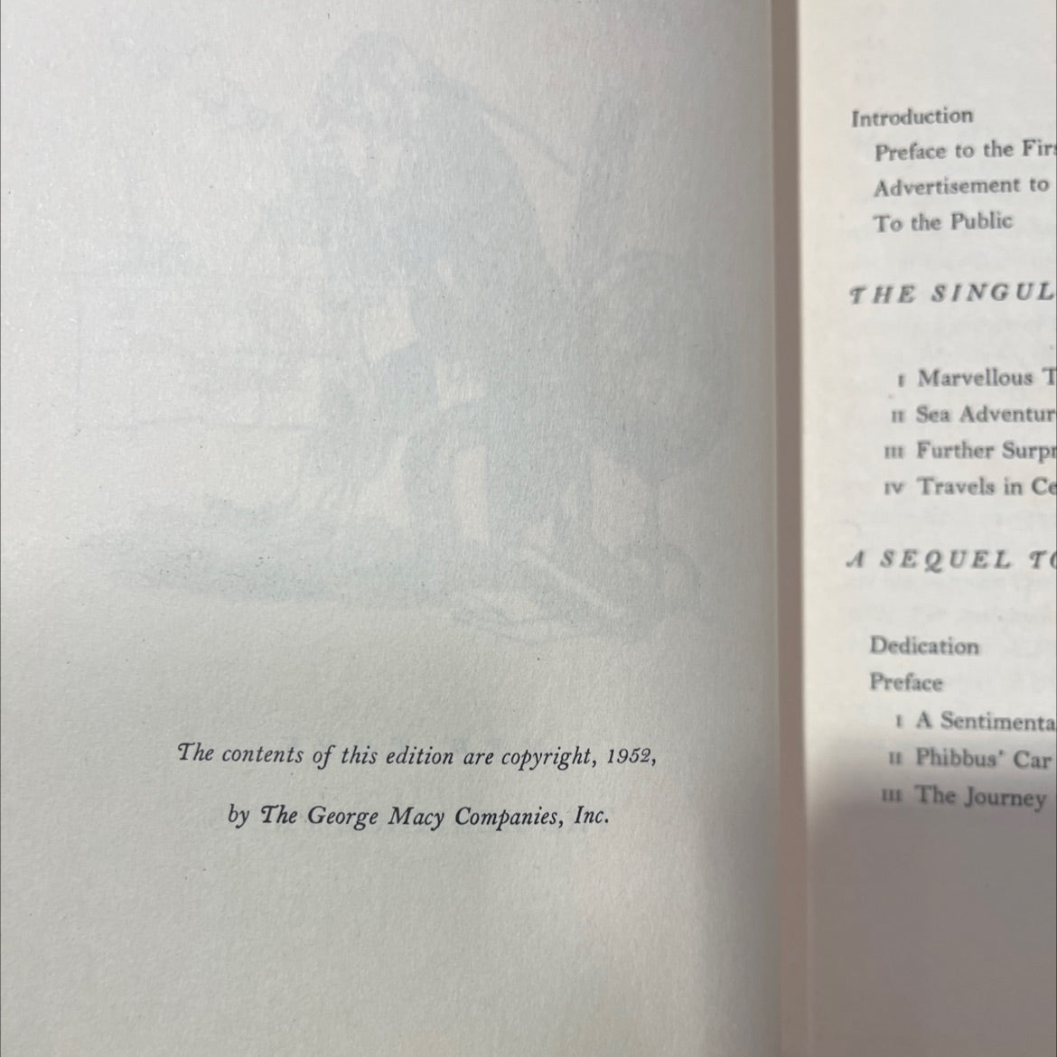 the singular adventures of baron munchausen book, by rudolph raspe and others, 1952 Hardcover image 3