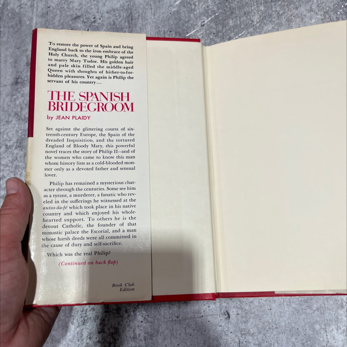 the spanish bridegroom book, by jean plaidy, 1971 Hardcover image 4