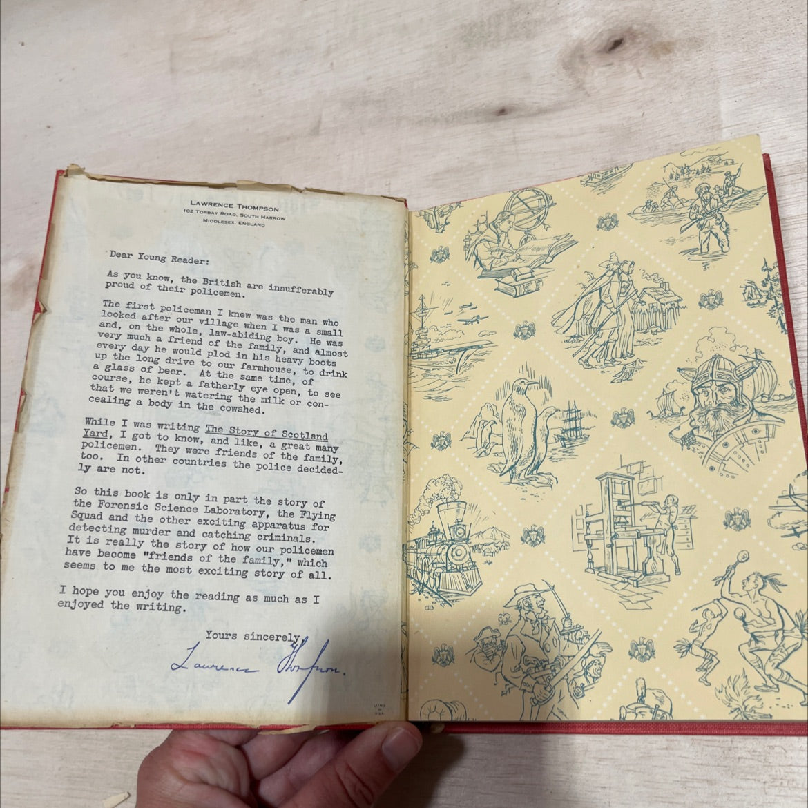 the story of scotland yard book, by laurence thompson, 1970 Hardcover image 4