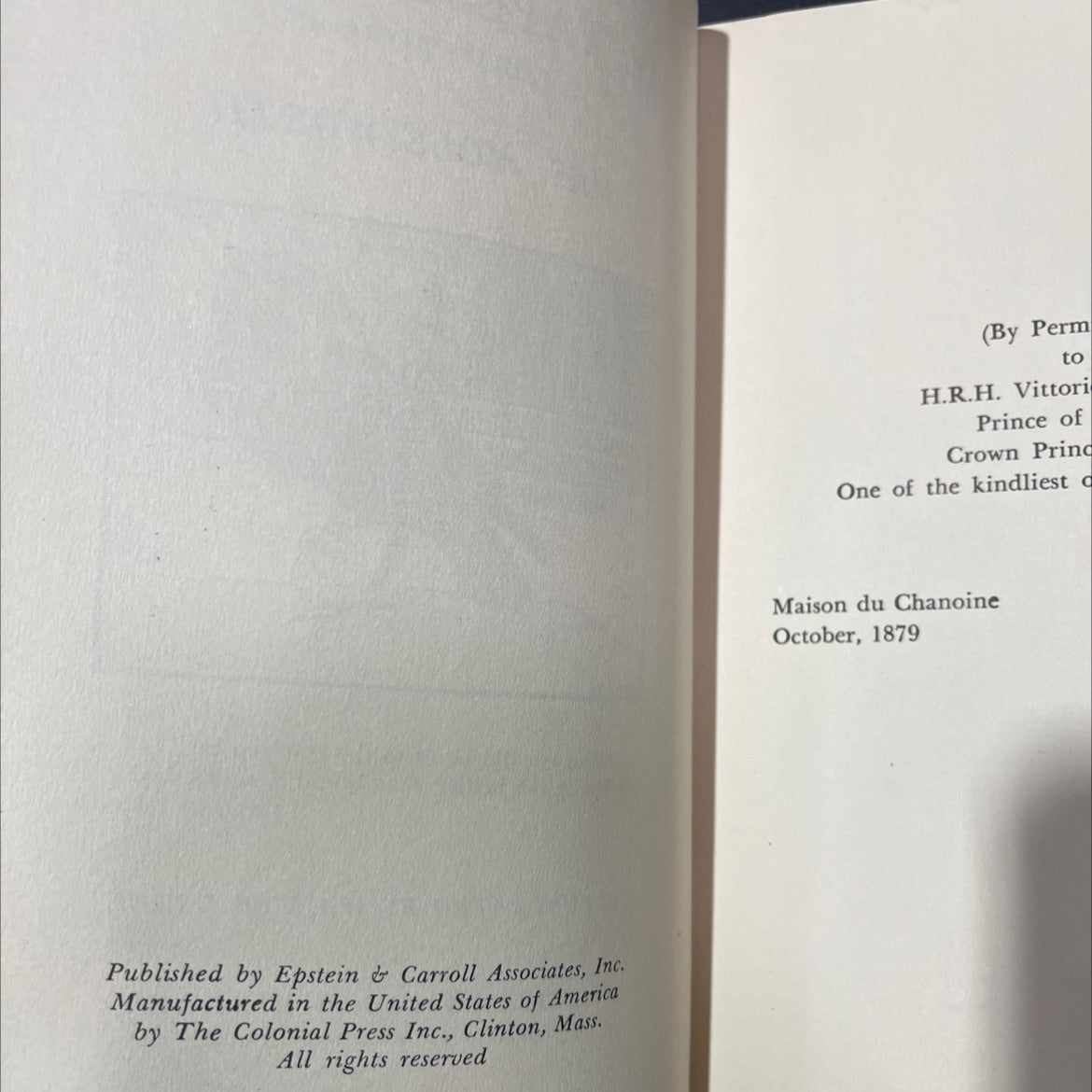 the tapestry room a child's romance book, by mrs. molesworth, 1879 Hardcover image 3