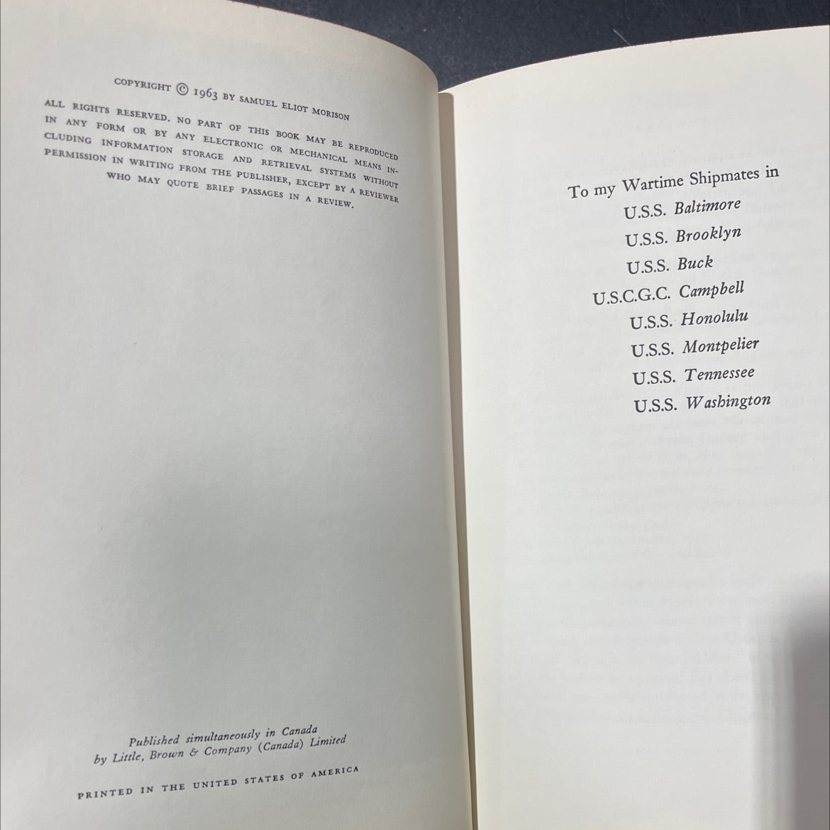 the two-ocean war a short history of the united states navy in the second world war book, by samuel eliot morison, 1963 image 3