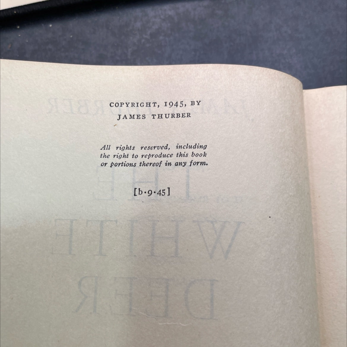 the white deer book, by james thurber, 1945 Hardcover image 3
