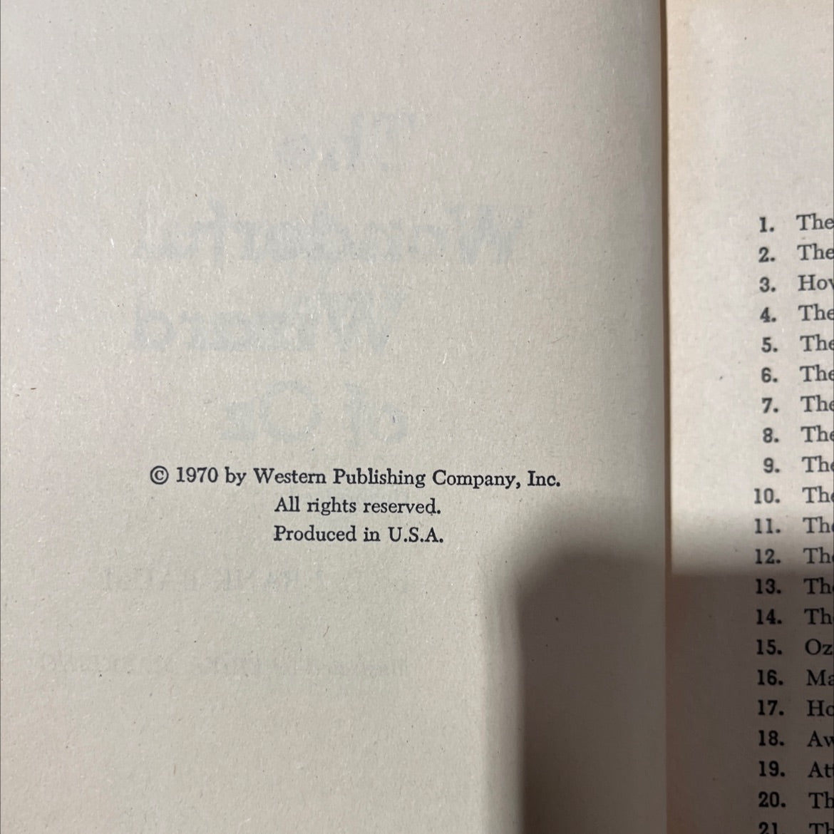 the wonderful wizard of oz unabridged book, by l. frank baum, 1970 Hardcover image 3