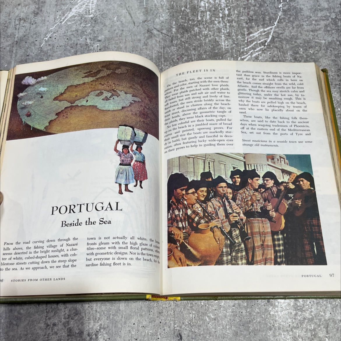 the wonderful worlds of walt disney stories from other lands book, by not stated, 1965 Hardcover image 4