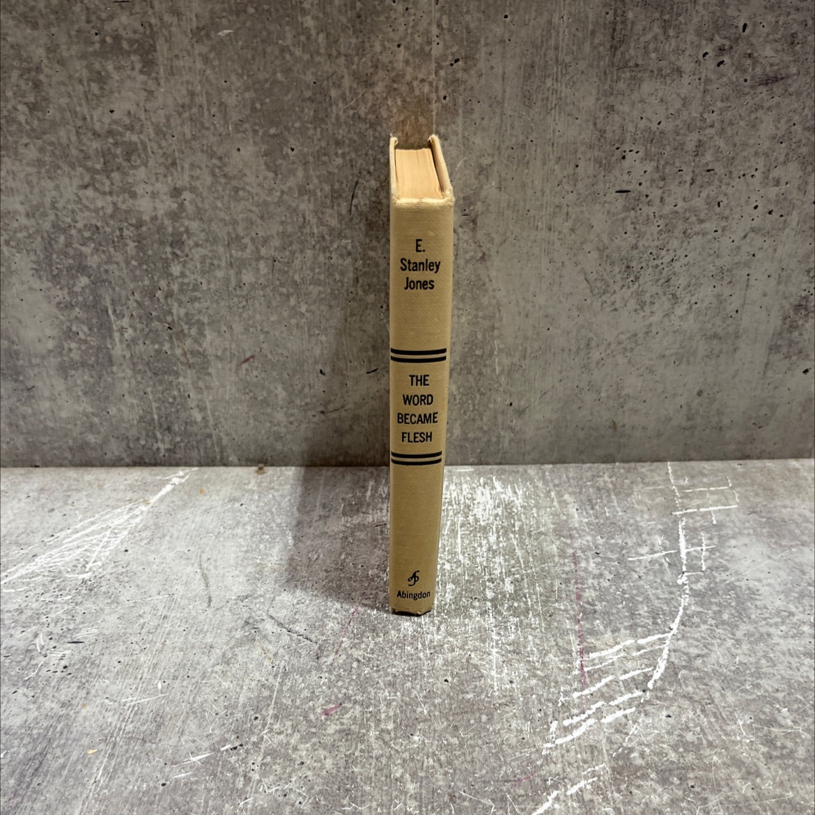 the word became flesh book, by E. Stanley Jones, 1963 Hardcover image 4