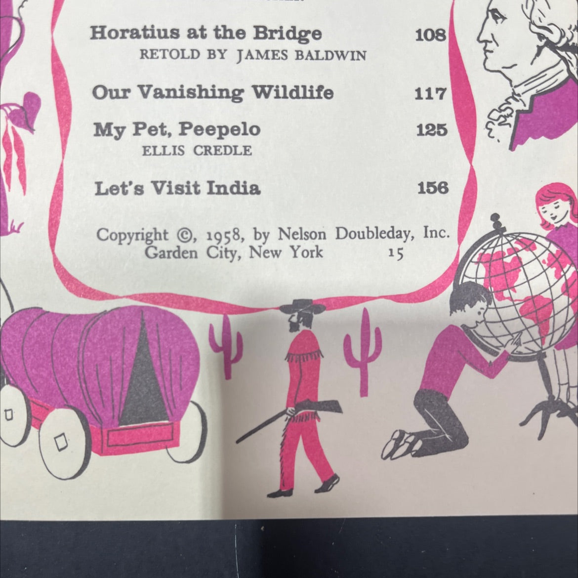 they sailed on the mayflower book, by michael gorham, 1958 Hardcover image 3