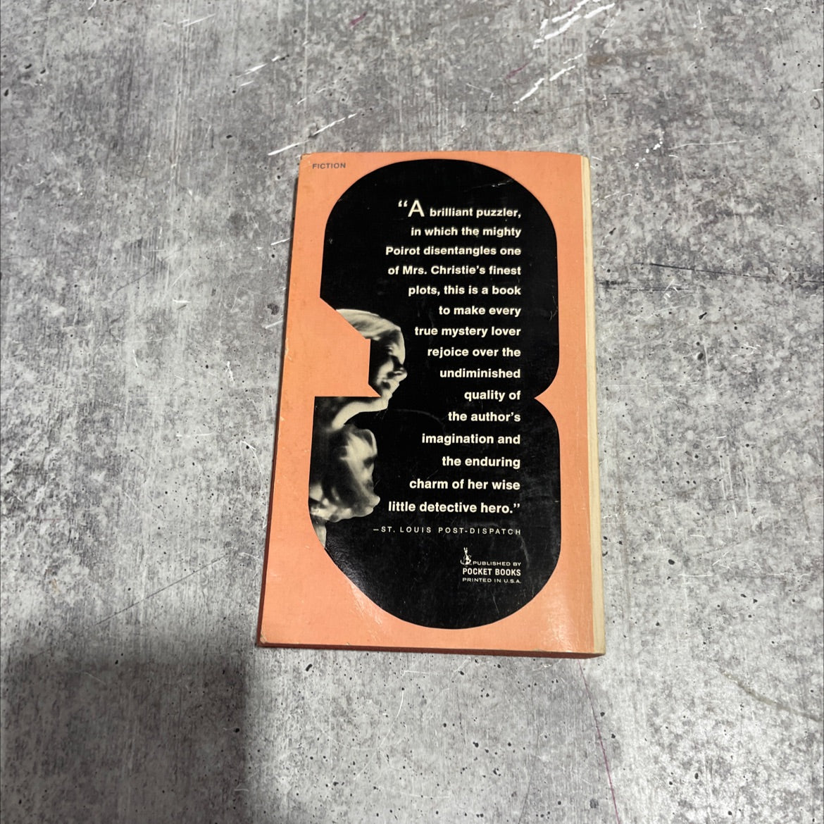 third girl book, by agatha christie, 1967 Paperback image 4