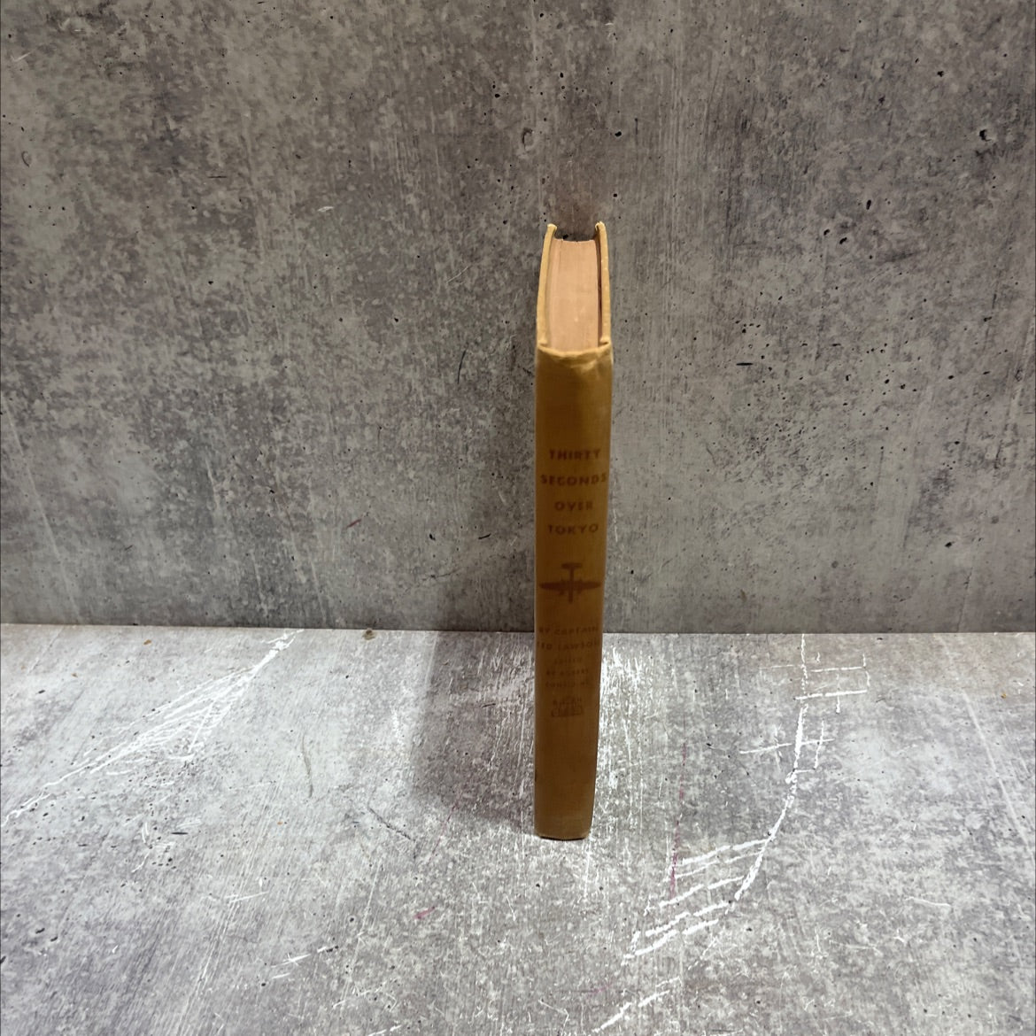 thirty seconds over tokyo book, by Captain Ted W. Lawson, 1943 Hardcover image 4