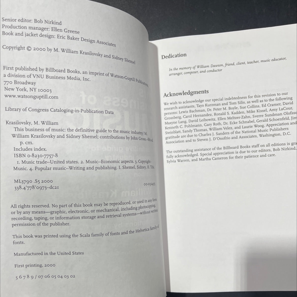 this business of music: the definitive guide to the music industry book, by M. William Krasilovsky and Sidney Shemel, image 3