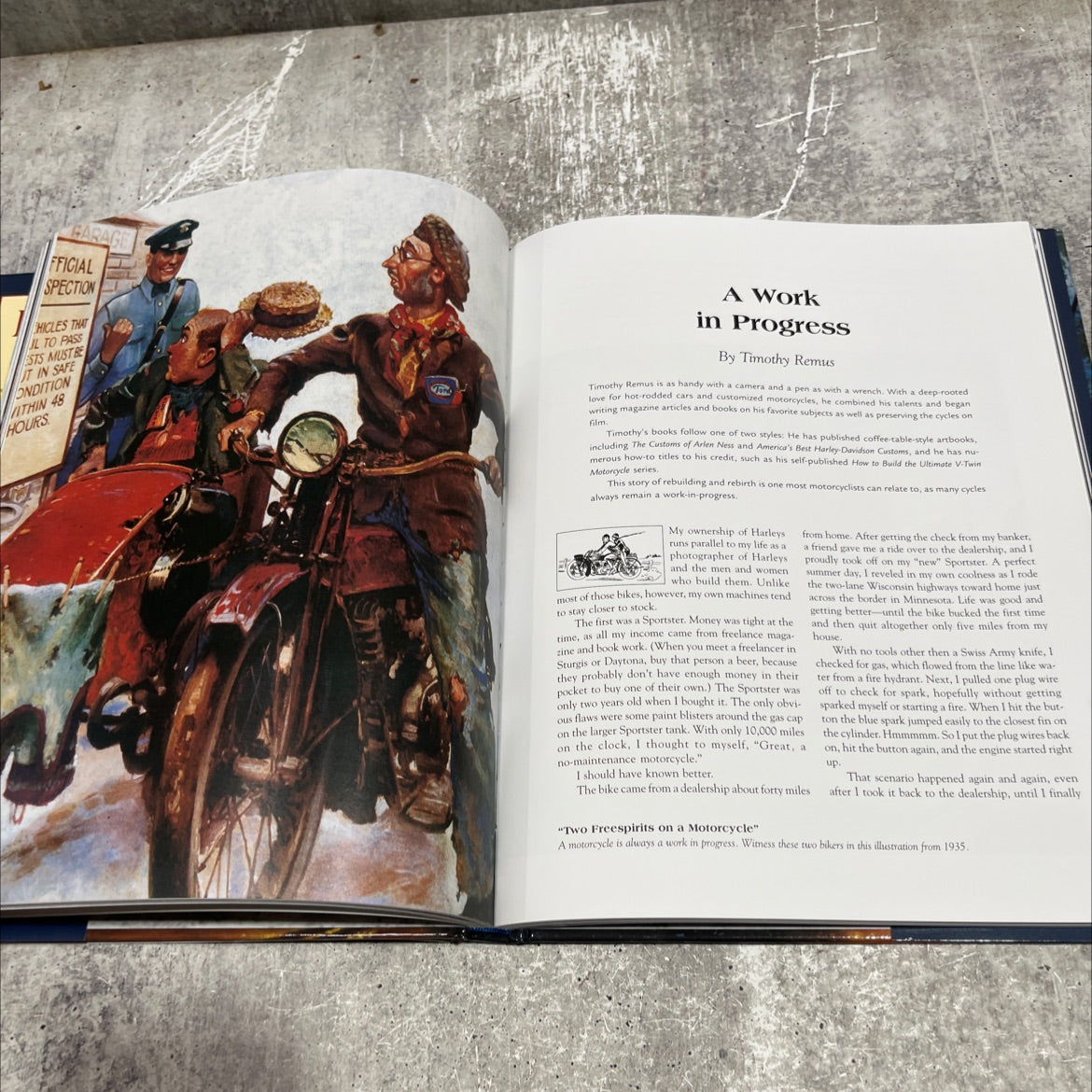 this old harley the ultimate tribute to the world's greatest motorcycle book, by michael dregni, 2000 Hardcover image 4