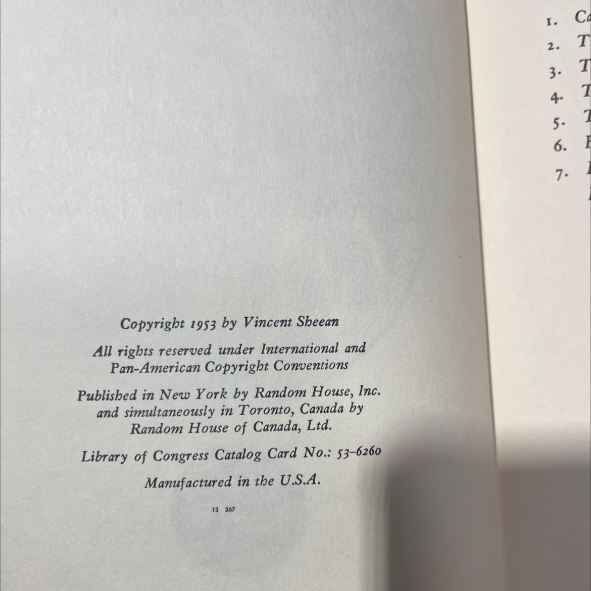 thomas jefferson father of democracy book, by Vincent Sheean, 1953 Hardcover image 3