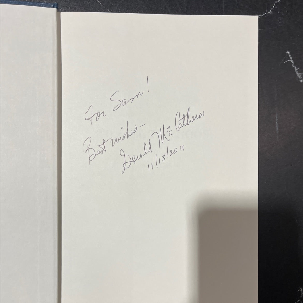 SIGNED to kill the goose book, by Gerald McCathern, 1985 Hardcover image 4