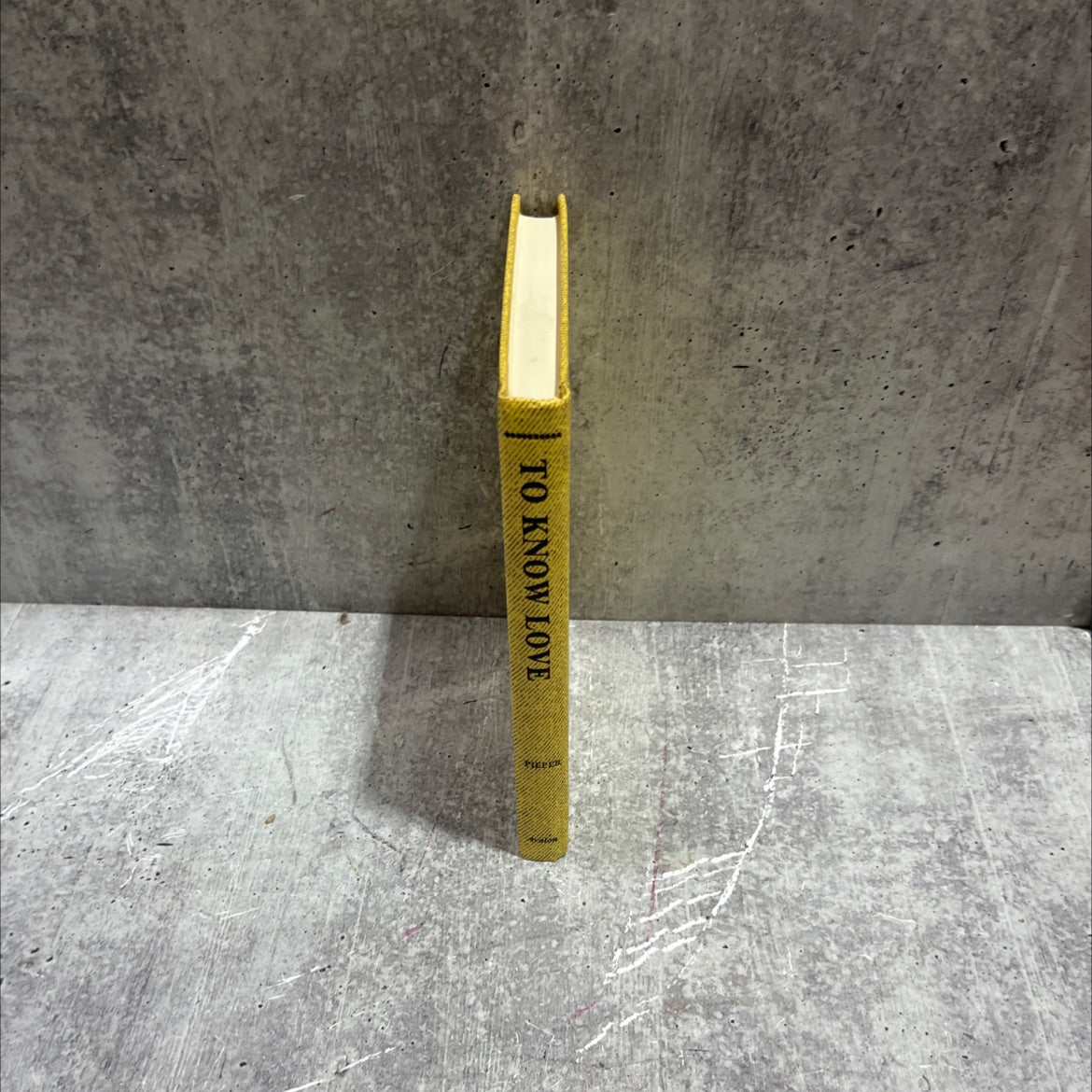 to know love book, by Kathleen Pieper, 1979 Hardcover image 4