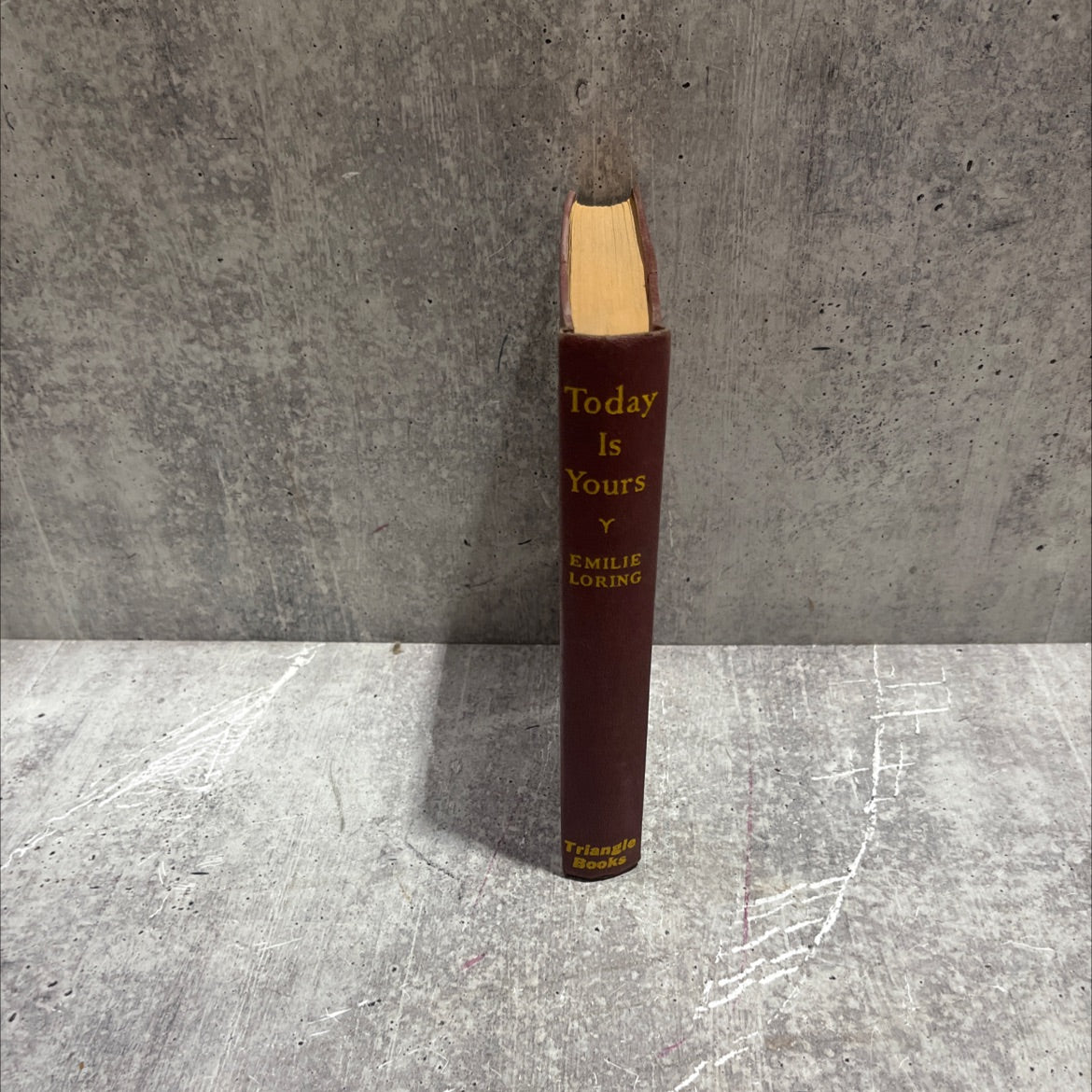 today is yours book, by emilie loring, 1943 Hardcover image 4