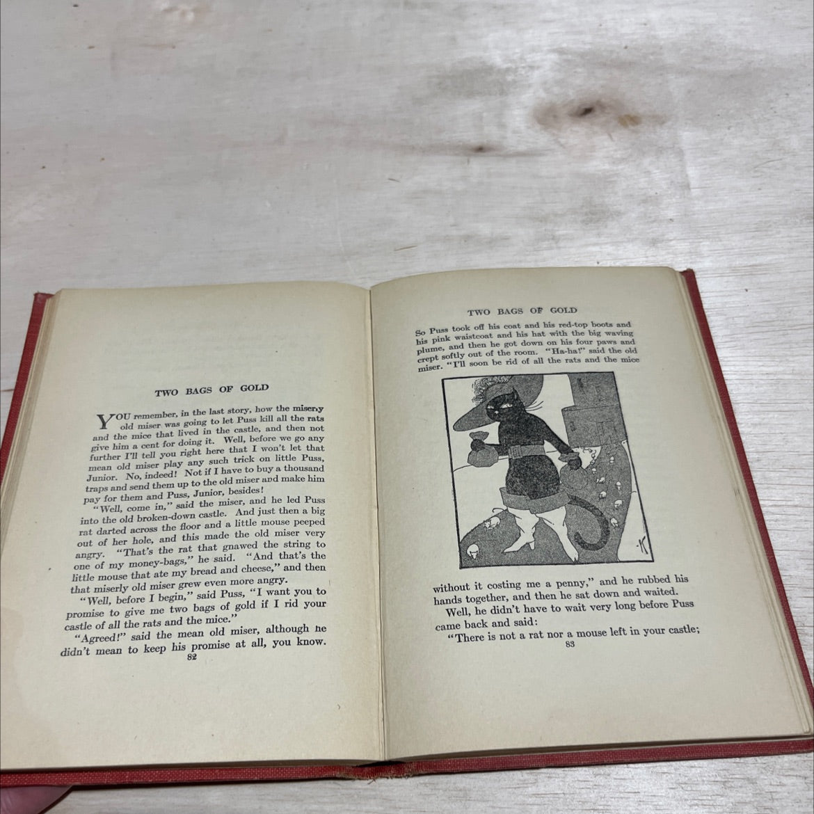 travels of puss in boots, jr. book, by david cory, 1918 Hardcover image 4