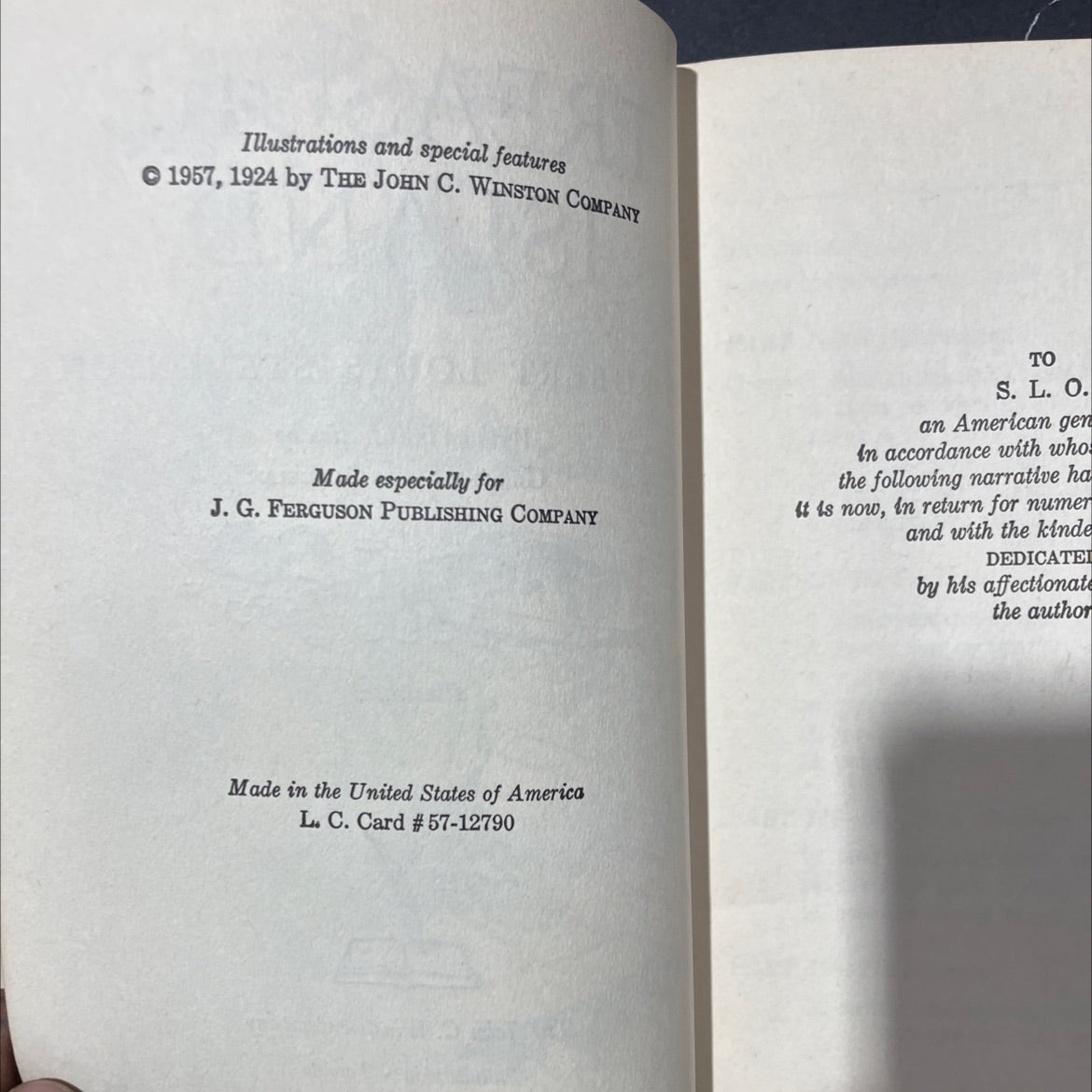 treasure island book, by robert louis stevenson, 1957 Hardcover image 3