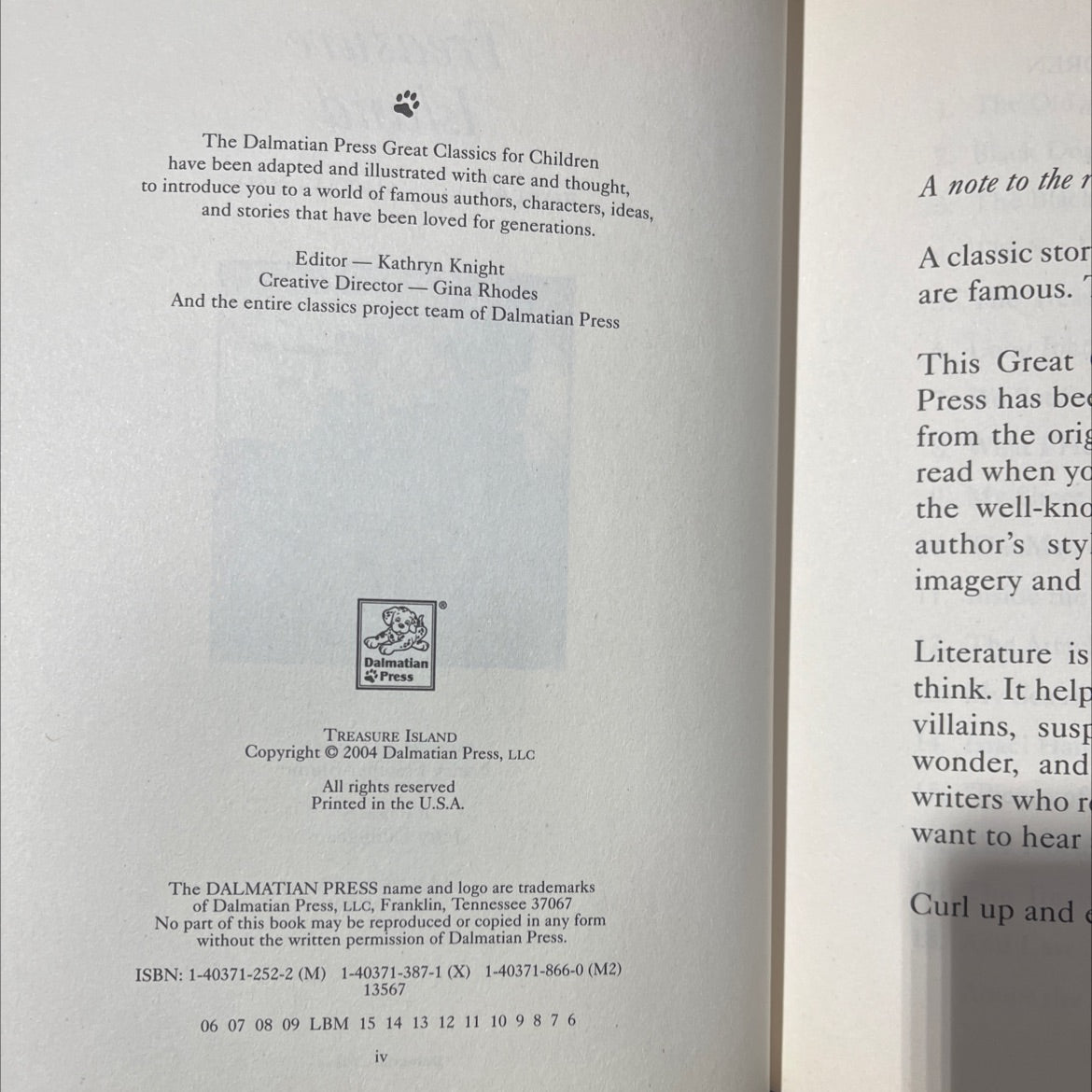 treasure island book, by robert louis stevenson, 2004 Hardcover image 3