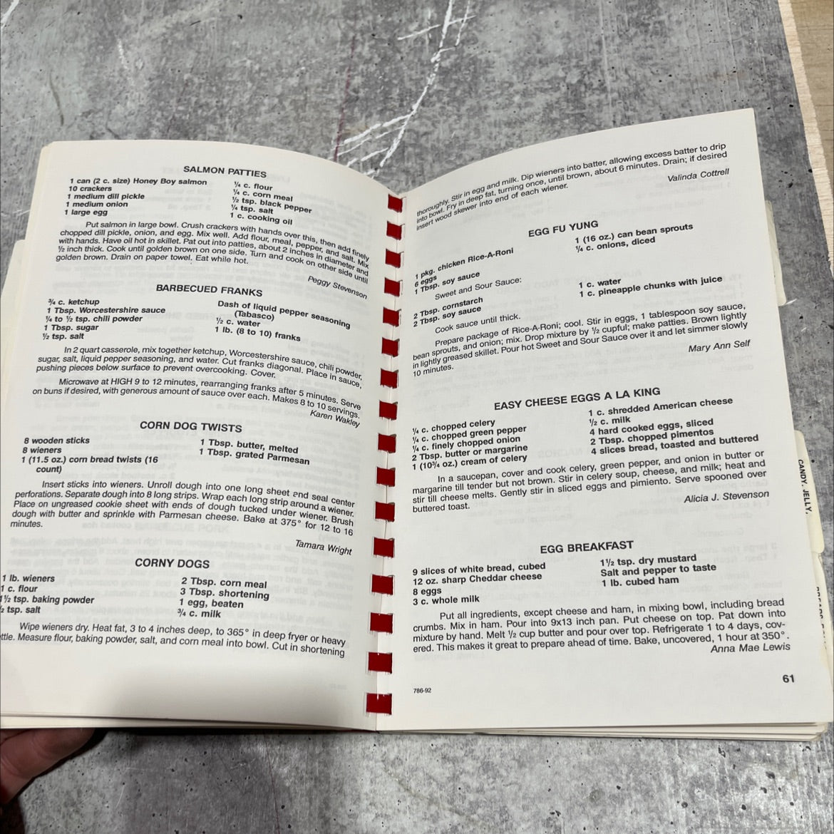 trinity church cookbook book, by unknown, 1992 Paperback image 4