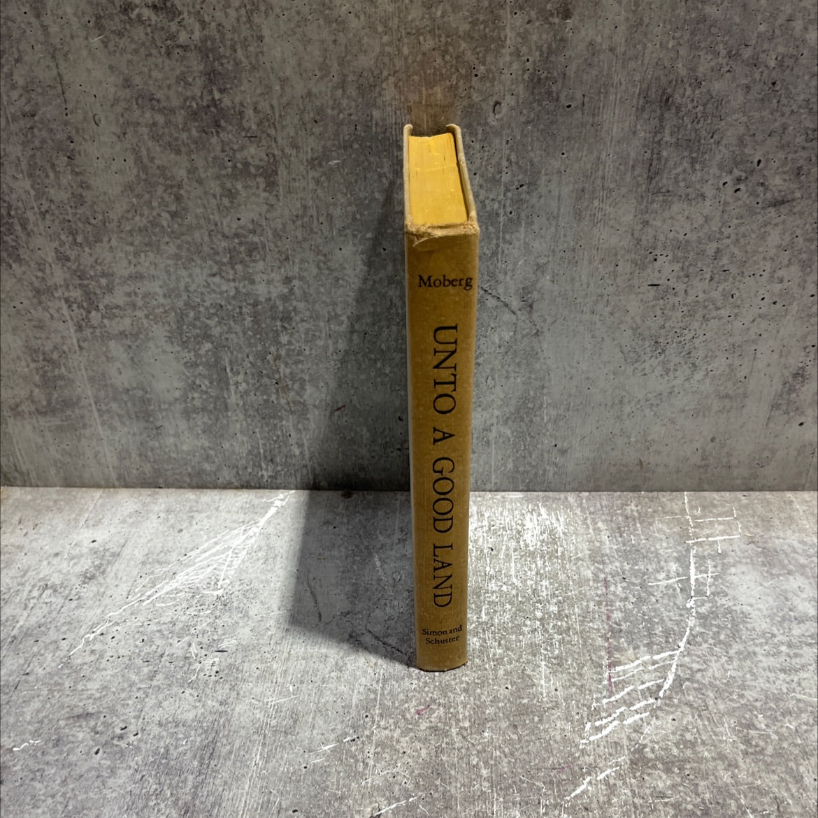 unto a good land book, by vilhelm moberg, 1954 Hardcover image 4