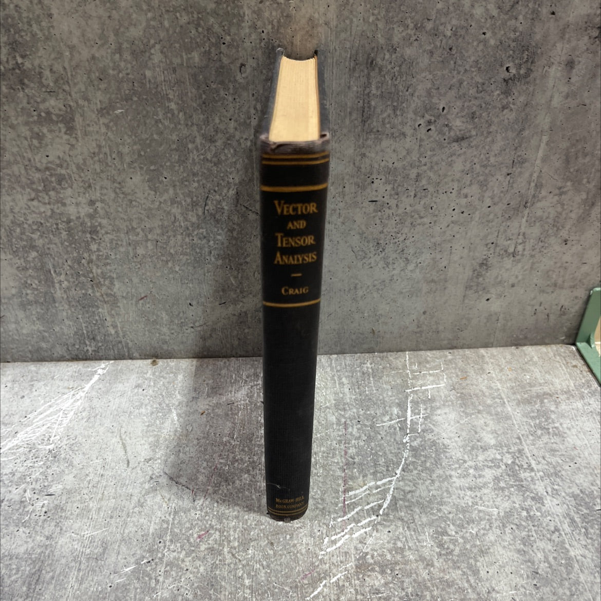 vector and tensor analysis book, by homer vincent craig, 1943 Hardcover image 4