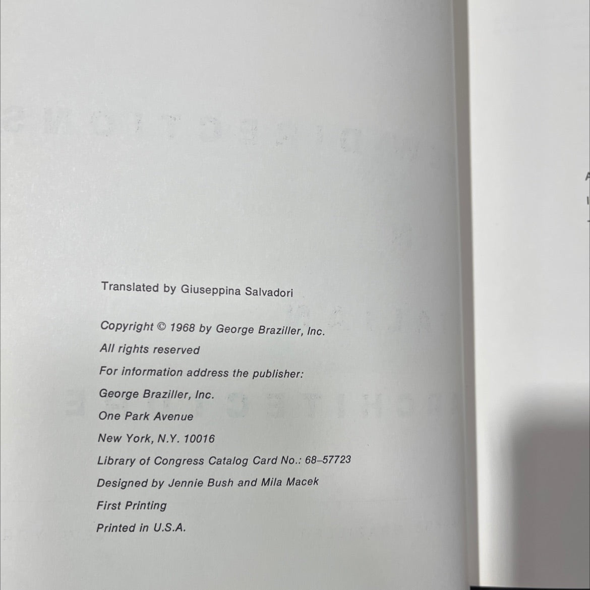 vittorio gregotti new directions in italian architecture book, by vittorio gregotti, 1968 Hardcover, First Edition image 3
