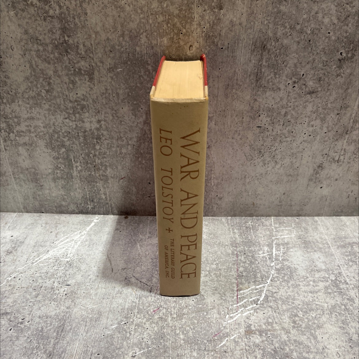 war and peace book, by leo tolstoy, 1949 Hardcover image 4