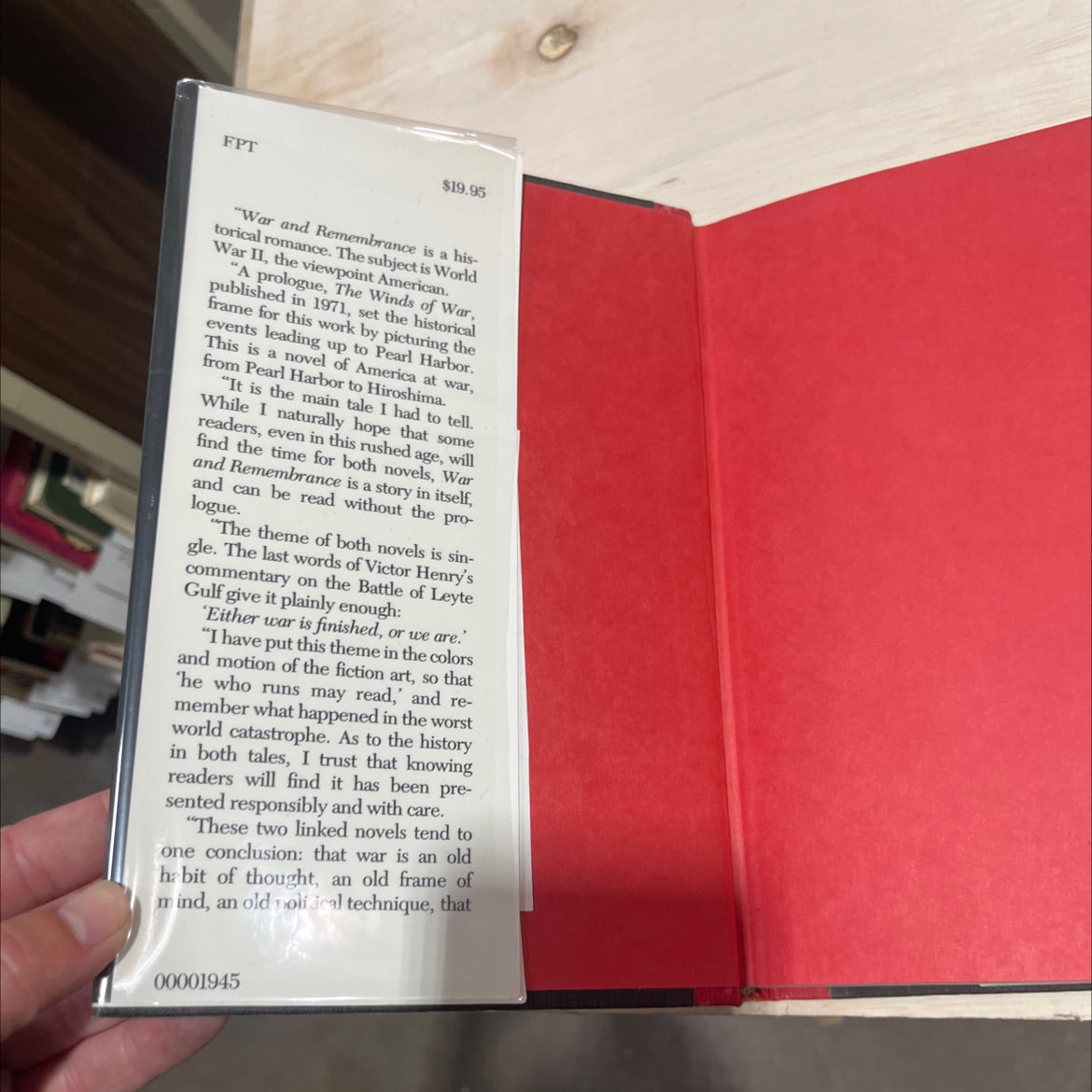 war and remembrance book, by Herman Wouk, 1978 Hardcover image 4