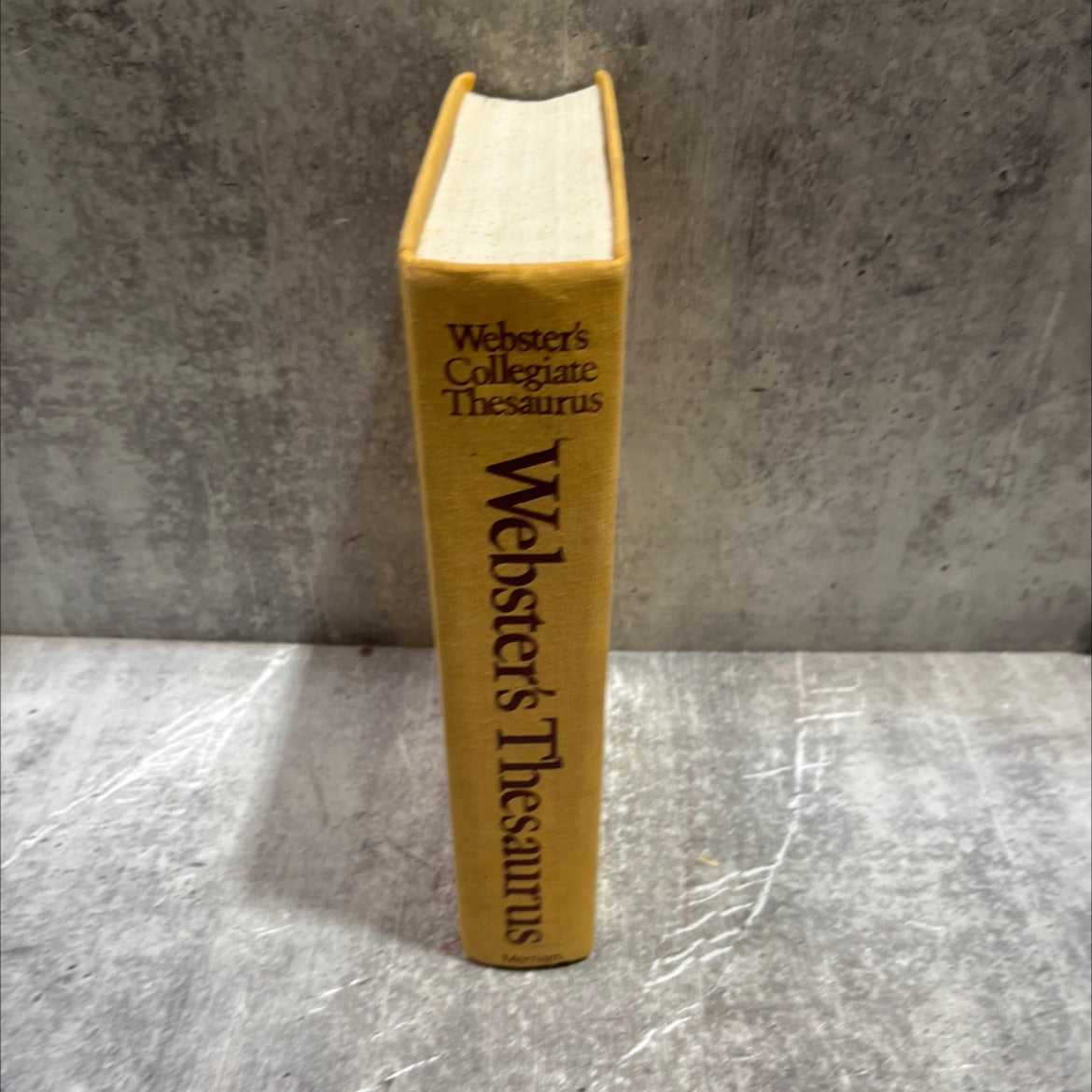 webster's collegiate thesaurus book, by g. & c. merriam company, 1976 Hardcover image 4