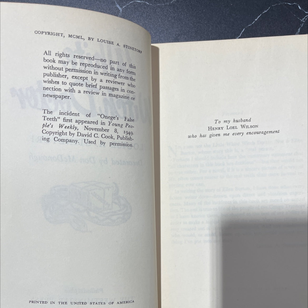 white off wolvas a lood witch doctor book, by louise a. stinetorf, 1950 Hardcover, Vintage image 3