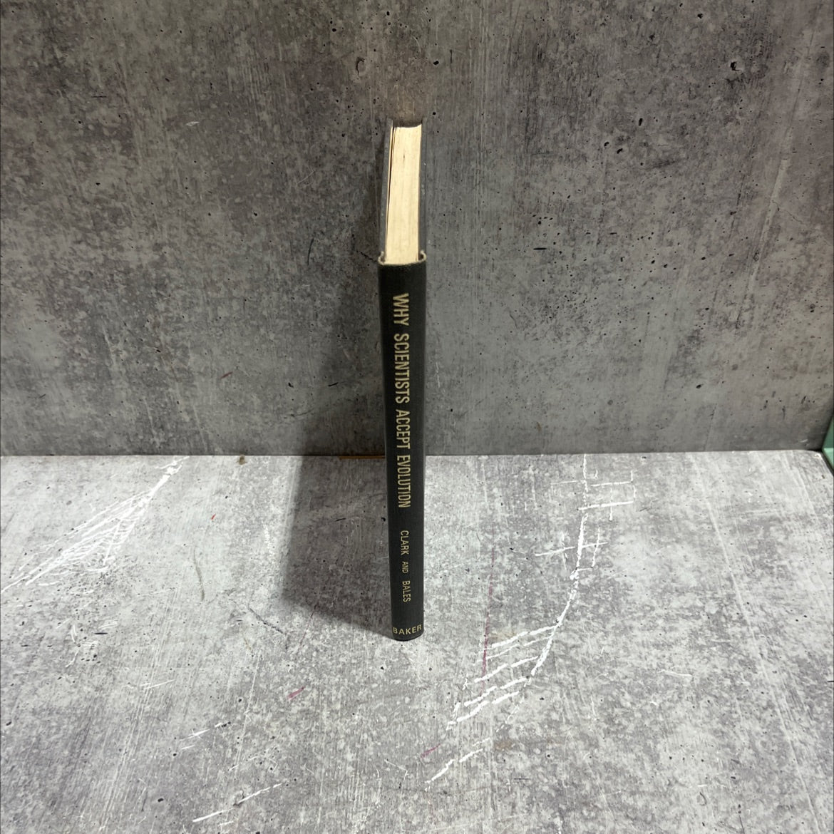 why scientists accept evolution book, by Robert T. Clark and James D. Bales, 1966 Hardcover image 4