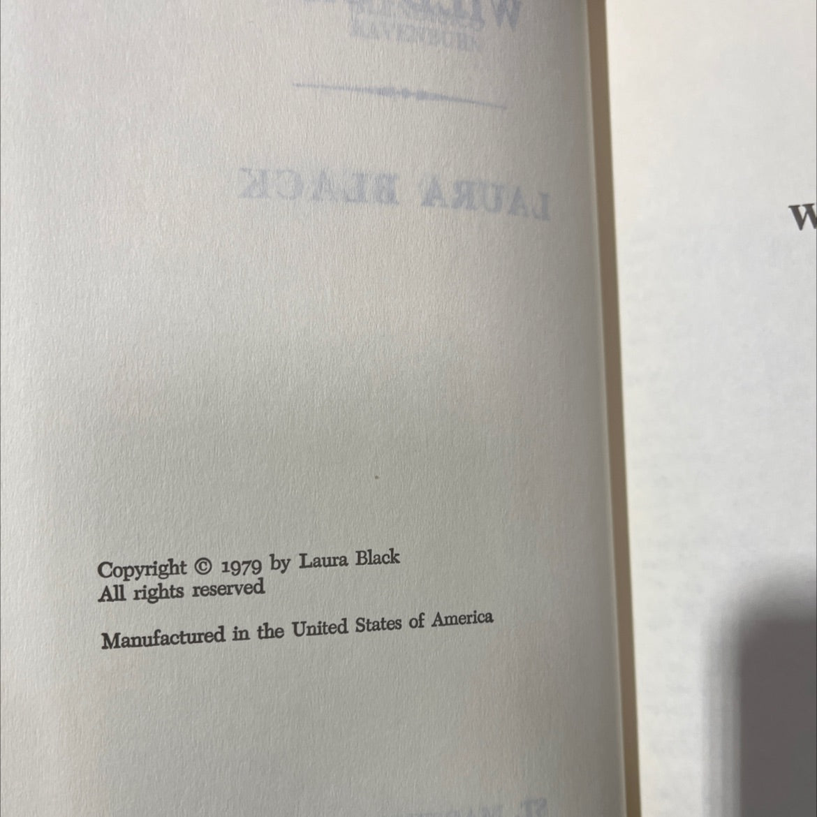 wild cat book, by laura black, 1979 Hardcover image 3