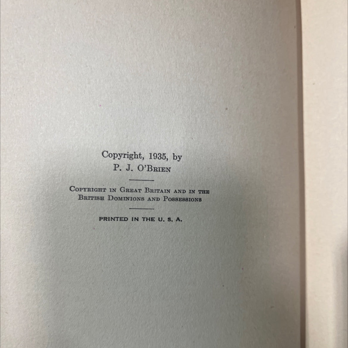 will rogers ambassador of good will prince of wit and wisdom book, by P. J. O'BRIEN, 1935 Hardcover image 3