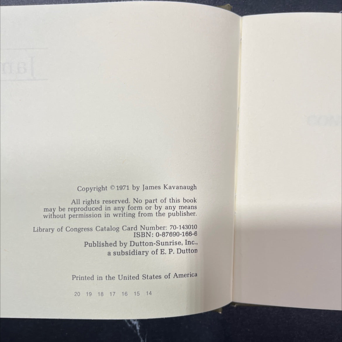 will you be my friend? book, by James Kavanaugh, 1971 Hardcover, Vintage image 3