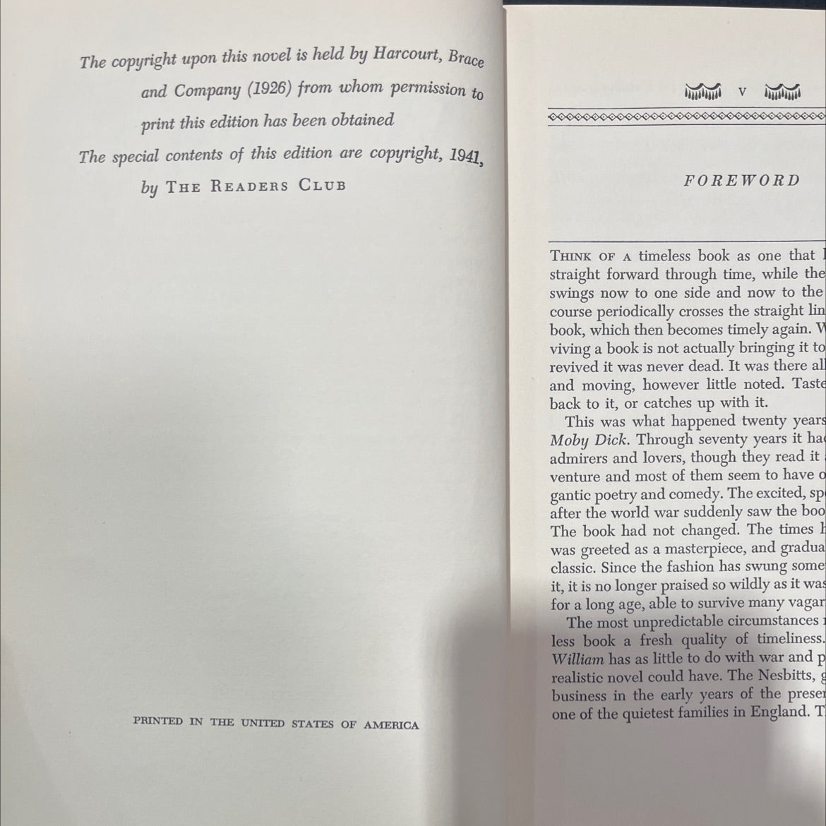 william book, by e. h. young, 1941 Hardcover image 3