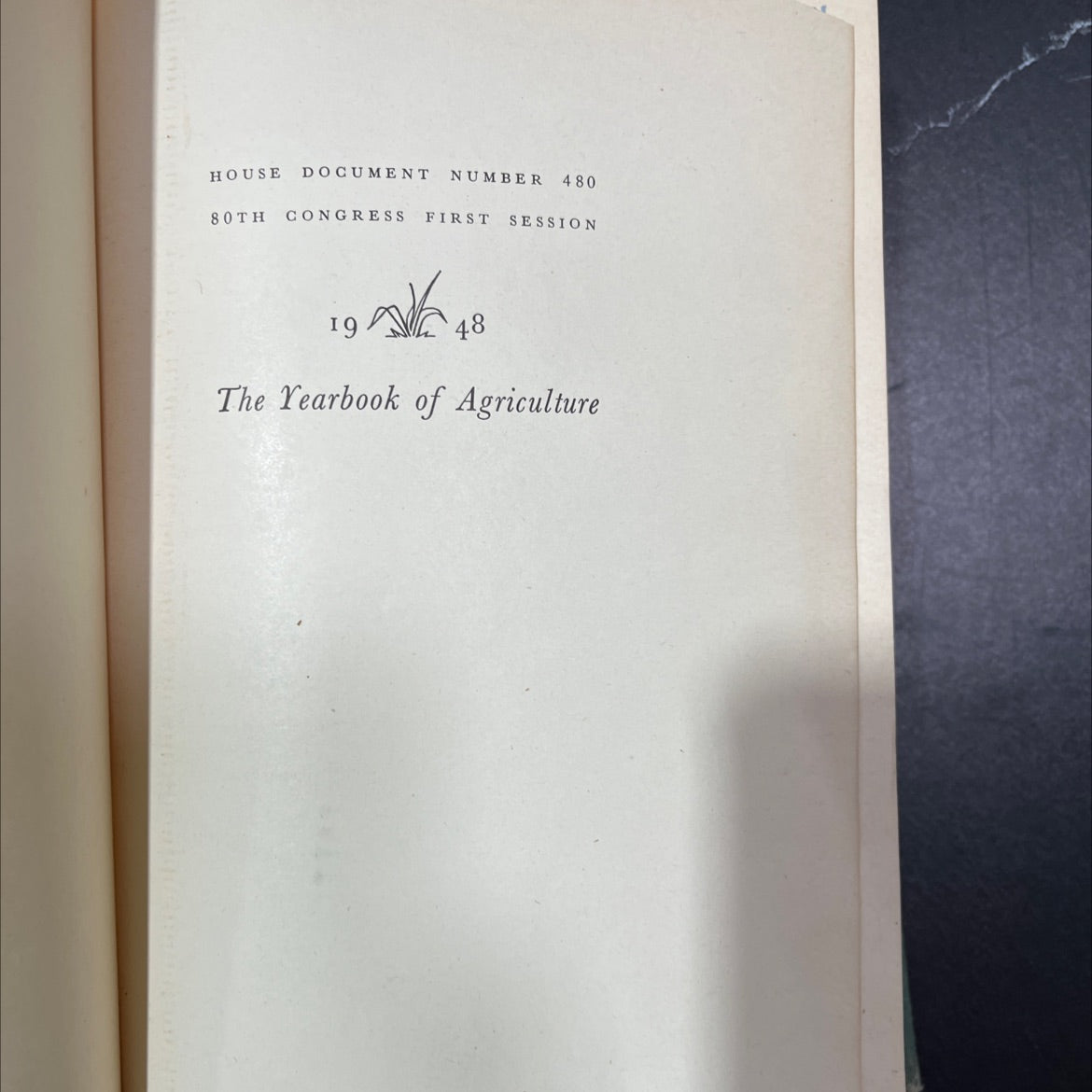 yearbook of agriculture 1948 book, by united states department of agriculture, 1948 Hardcover, Vintage image 3