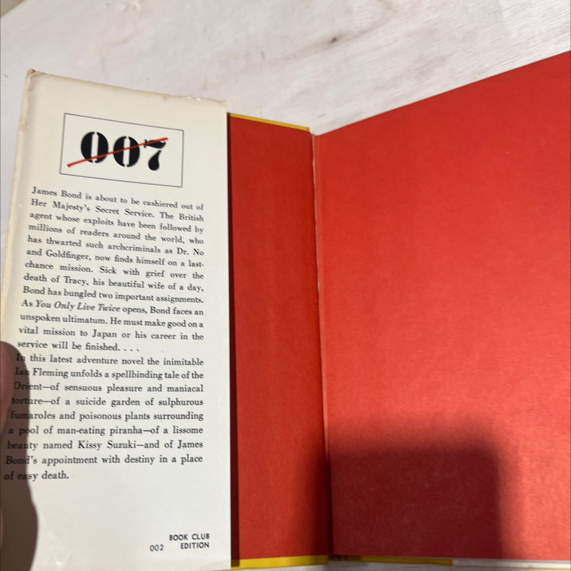 you only live twice book, by ian fleming, 1964 Hardcover image 4