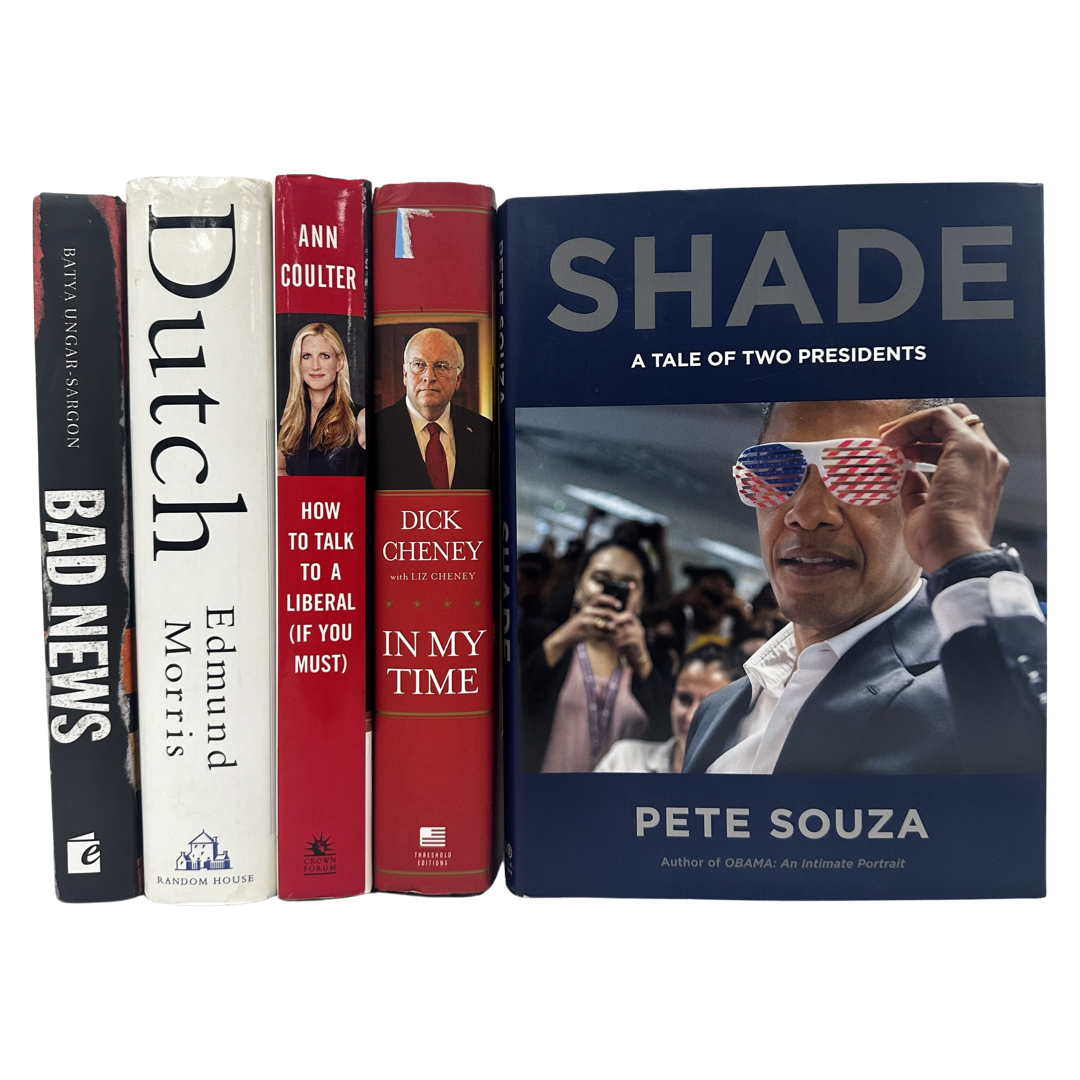 Political Science & Biographies - Adult Hardcover Books