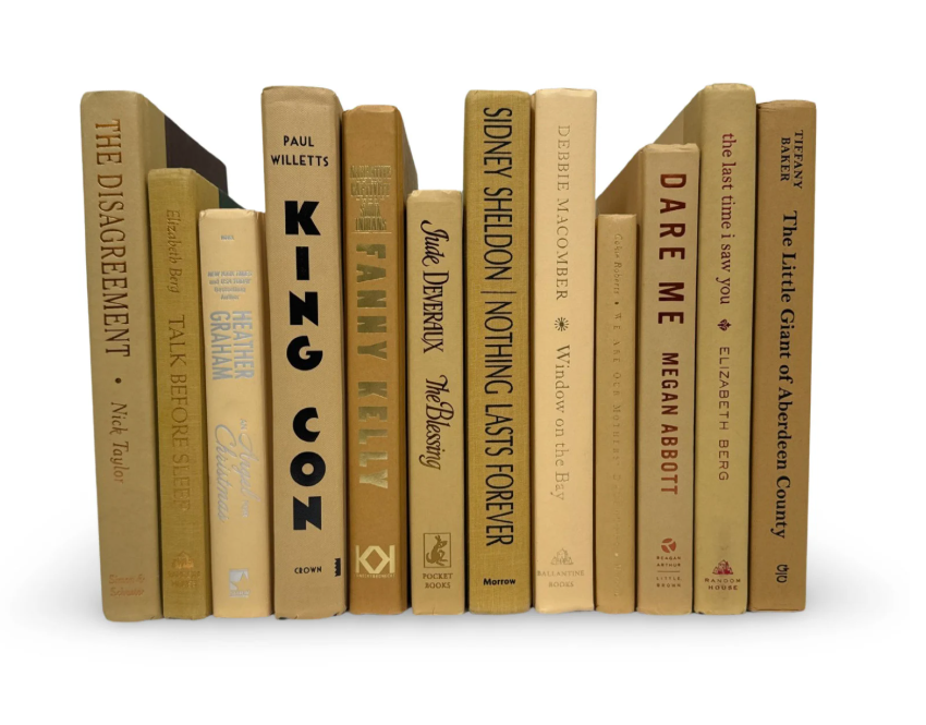 Modern Decorative Books by color & foot | Choose your colors | Designer Decor