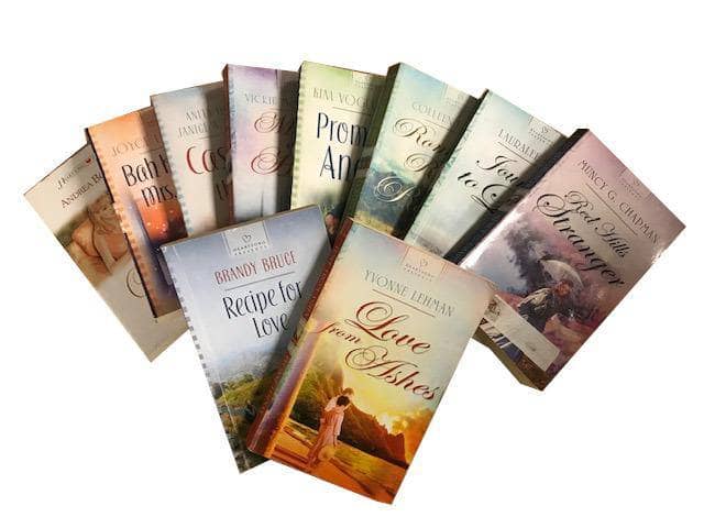 TheBookBundler Bulk Books 10 books / Premium Used Heartsong Presents Inspirational Christian Romance Books