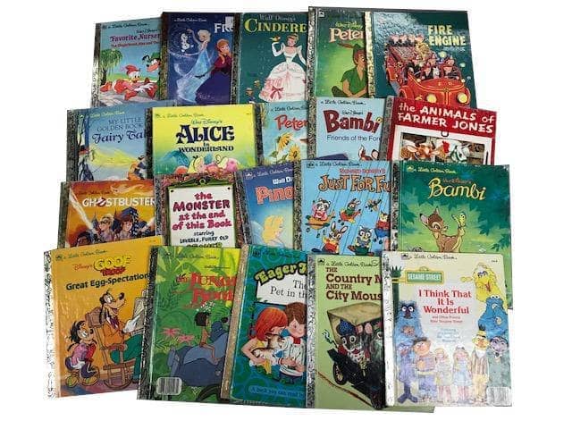 TheBookBundler Bulk Books 20 BEATERS / BEATER - Used BEATER Little Golden Books