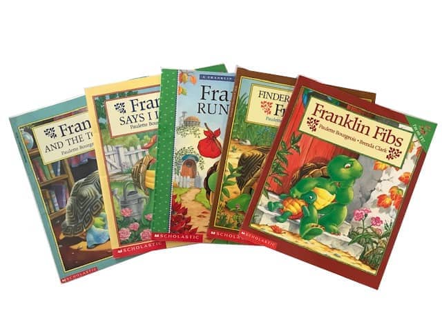 TheBookBundler Bulk Books 5 Books Franklin the Turtle Books