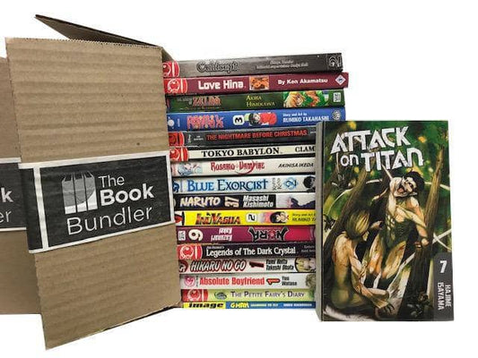TheBookBundler Bulk Books 5 Books / Premium Used Manga Books