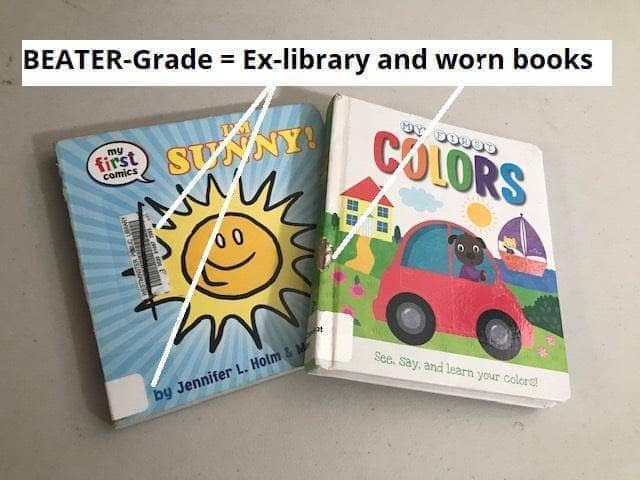 TheBookBundler Bulk Books BEATER Box of Baby Board Books