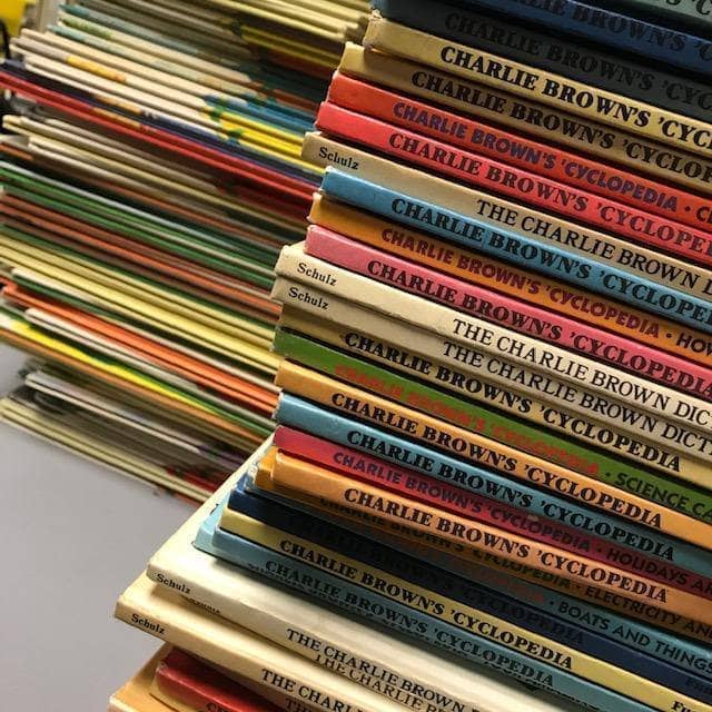 TheBookBundler Bulk Books Classic Charlie Brown Book Club Hardcovers