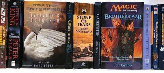 TheBookBundler Bulk Books Science Fiction & Fantasy Adventure Books <br> Mass Market Paperbacks