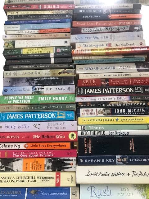 TheBookBundler Bulk Books Surprise Book Box(50 books) Bestseller Adult Paperback Surprise Book Box (50 books)