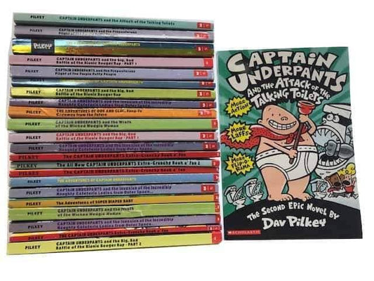 The Adventures of Captain Underpants by Dav Pilkey: A Children's Book Series Overview
